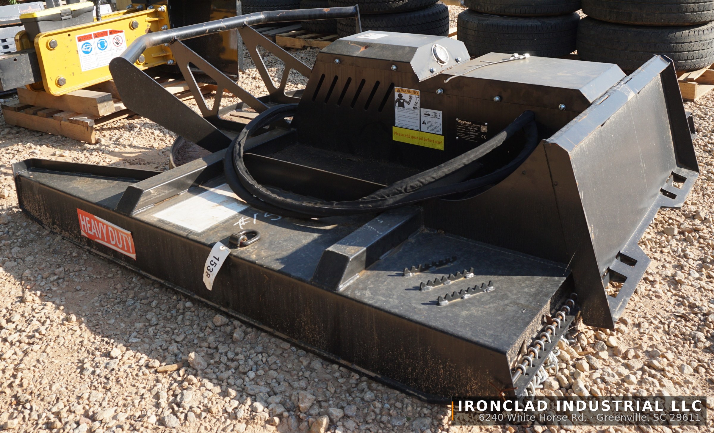 2026 RAYTREE RHBC-72 — SKID STEER SEVERE DUTY 4 BLADE 72" DISC BRUSH CUTTER SKID STEER — photo 4
