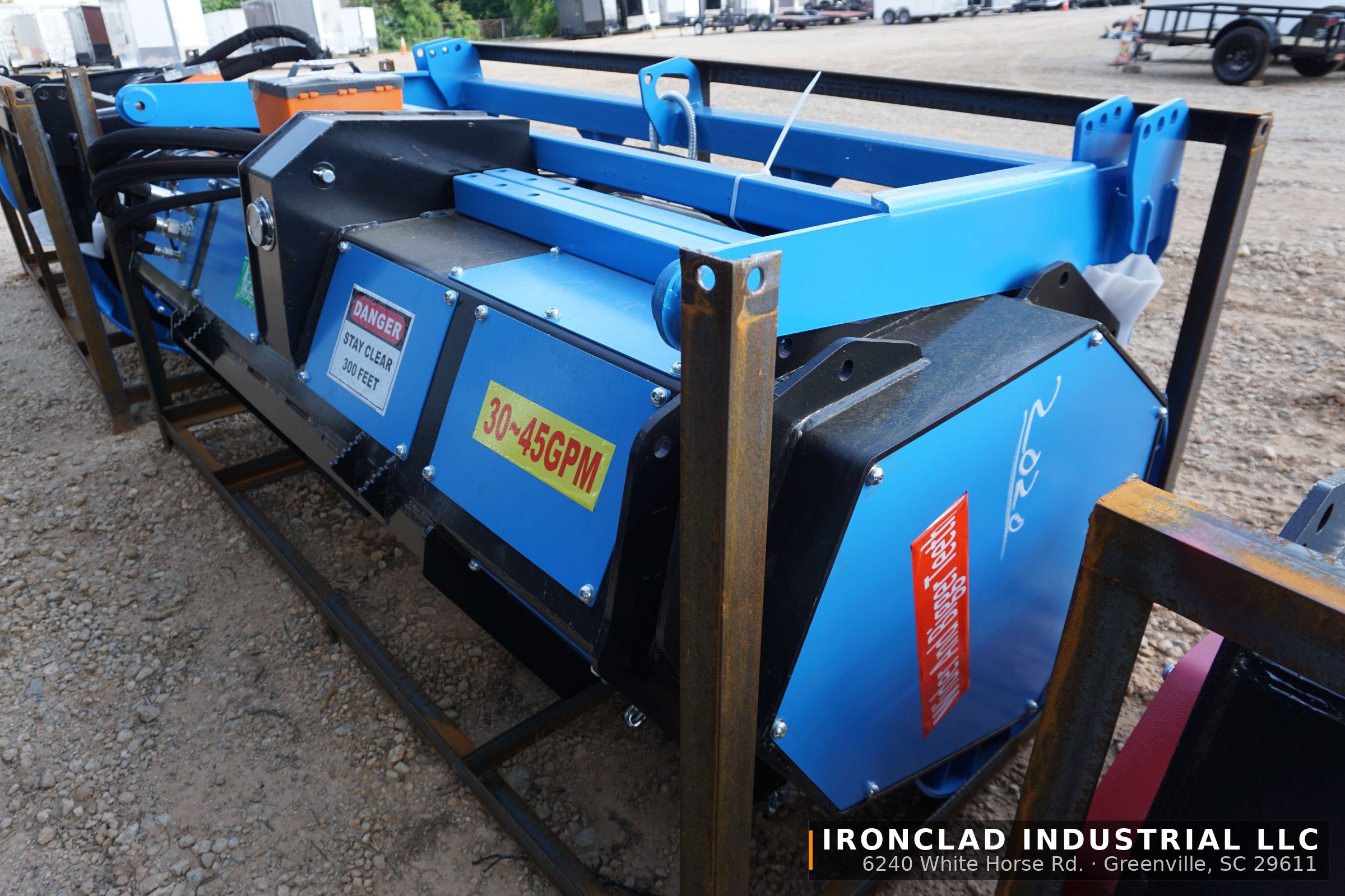 2026 Raytree RMDM72 — Raytree 72" Heavy Duty high-flow drum mulcher — photo 3