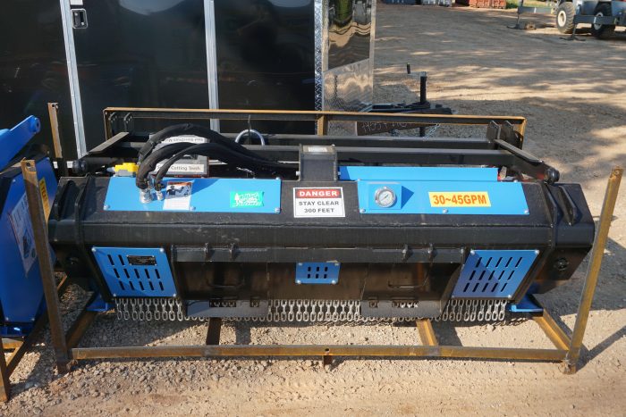 2026 Raytree RMDM72SS — Raytree 72" Heavy Duty high-flow drum mulcher w/ upgraded teeth