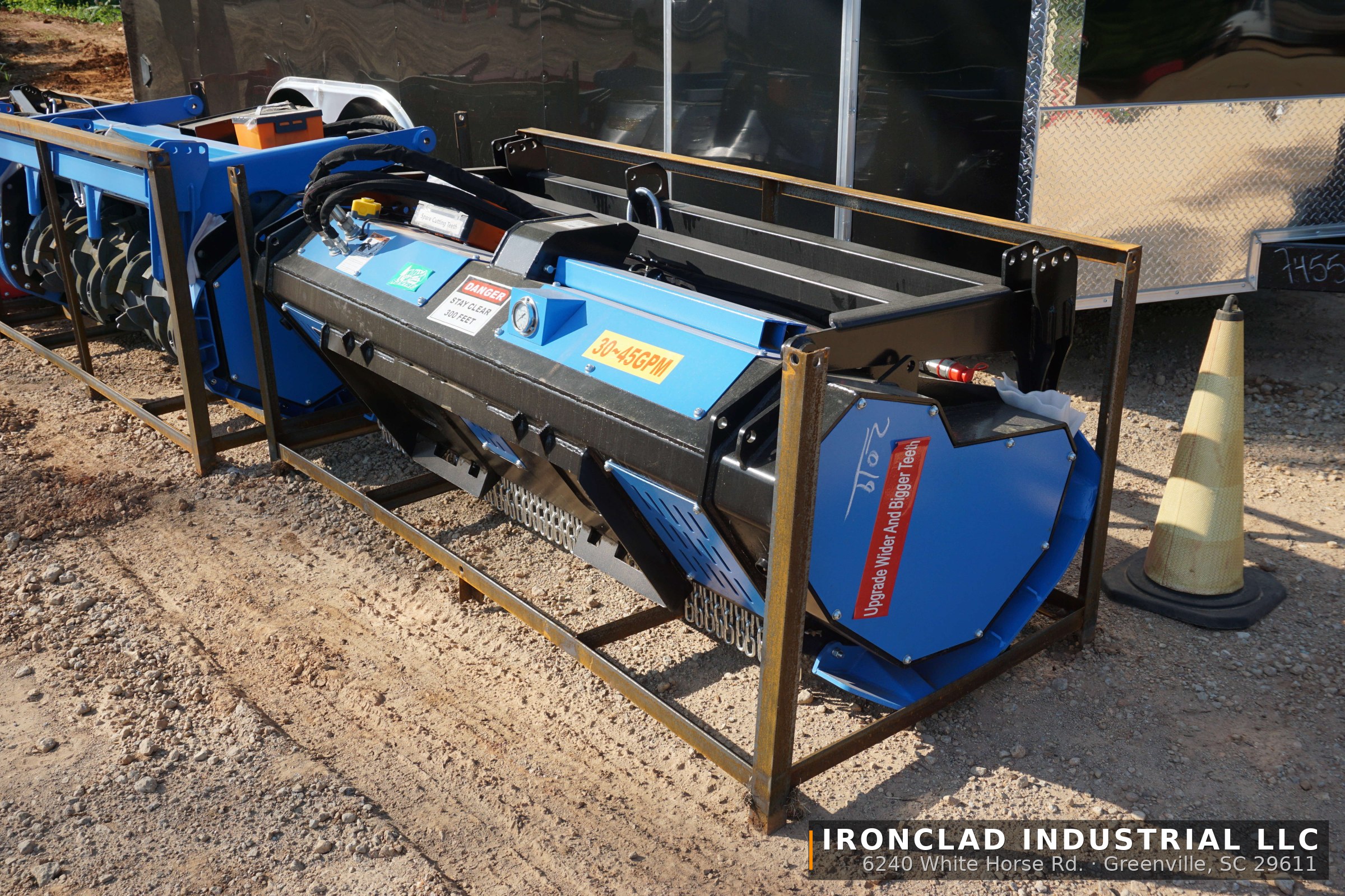 2026 Raytree RMDM72SS — Raytree 72" Heavy Duty high-flow drum mulcher w/ upgraded teeth — photo 10