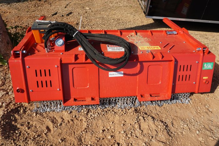 2026 Raytree RMBD72 — Raytree 72" High-Flow Skid Steer Drum Mulcher — photo 8