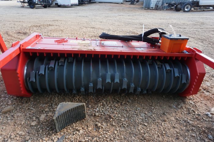 2026 Raytree RMBD72 — Raytree 72" High-Flow Skid Steer Drum Mulcher — photo 2