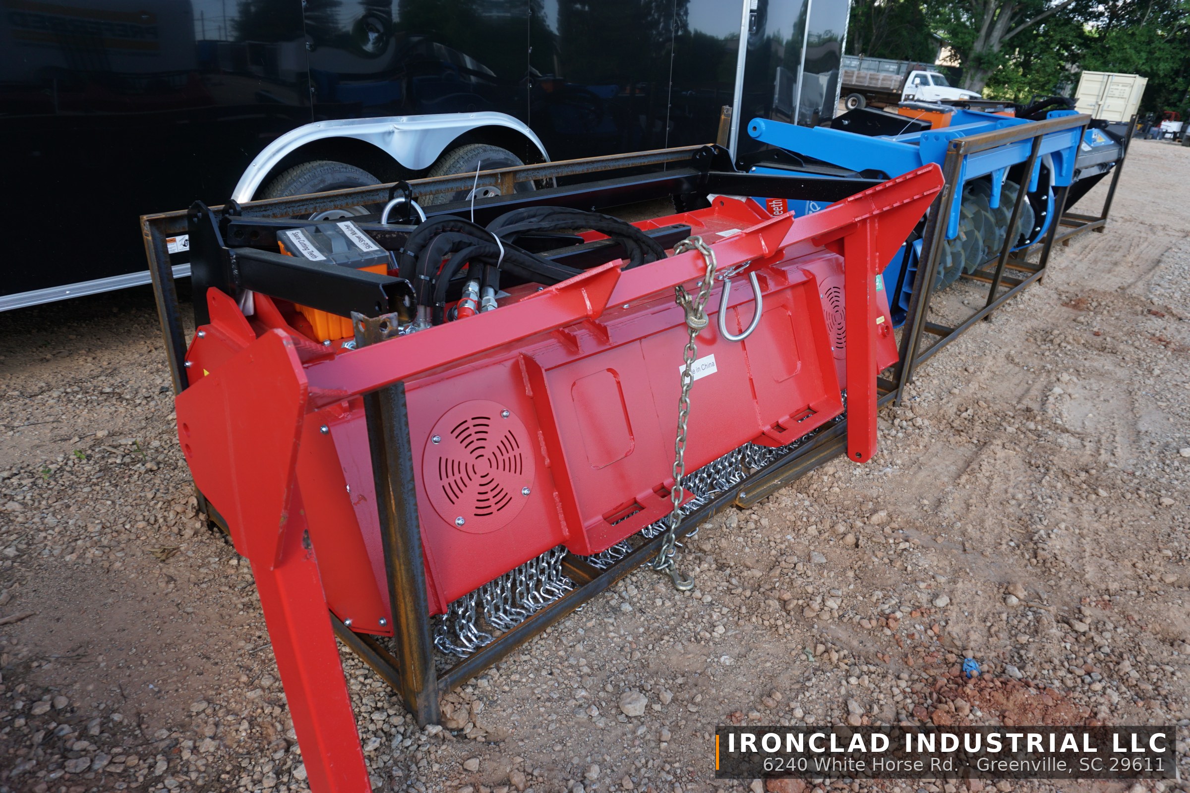2026 Raytree RMBD72S — Raytree 72" High-Flow Skid Steer Drum Mulcher — photo 2